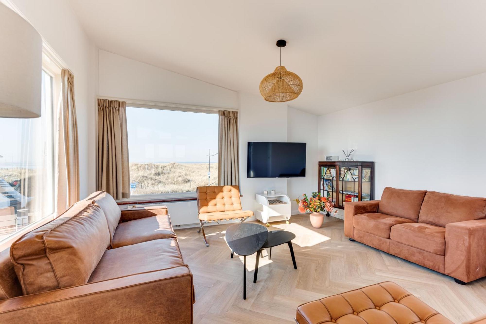 Vernieuwd Zeezicht Villa Zee Luxe 버겐안지 외부 사진